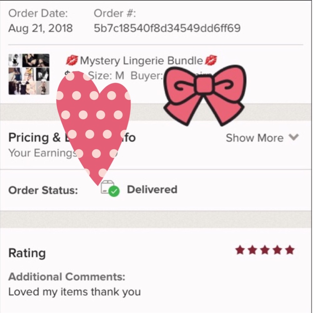 💋5 ⭐️ Rated! Mystery Lingerie Bundle💋 - Picture 7 of 7